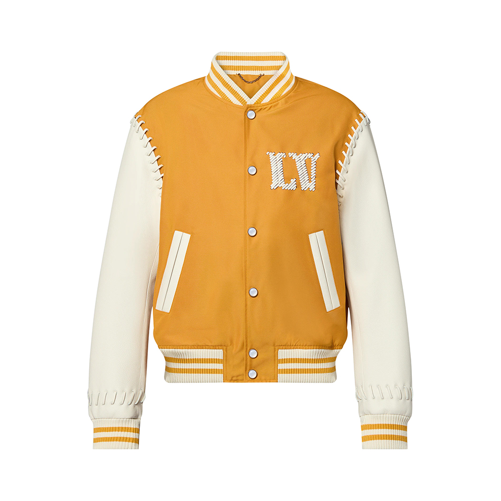 NIGO Louis Vuitton Embroidered Varsity Blouson #nigo311463
