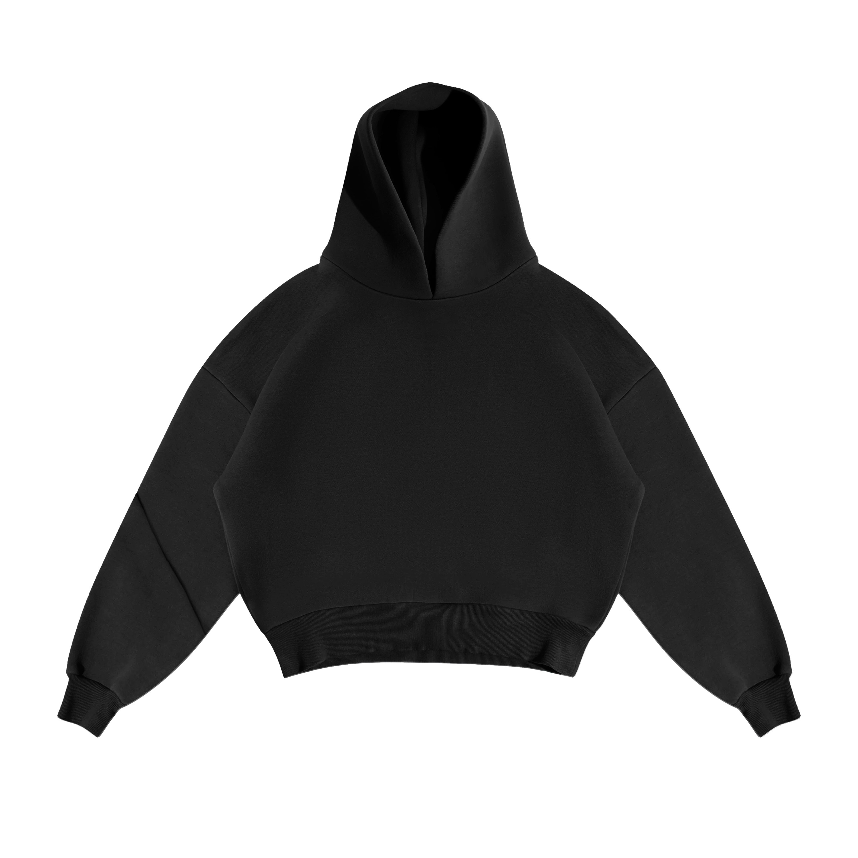 NIGO Simple Solid Color Short Boxy Sweatshirt Pants Hoodie