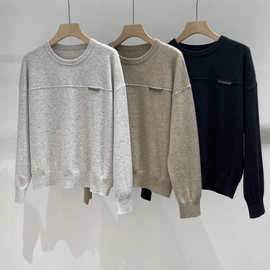 NIGO Brunello Cucinelli Round Neck Wide Leg Casual Suit #nigo336648