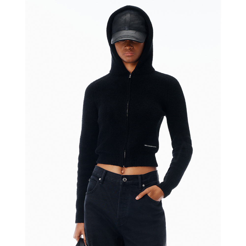 NIGO Alexander Wang Polar Fleece Logo Zip Hoodie #nigo336649