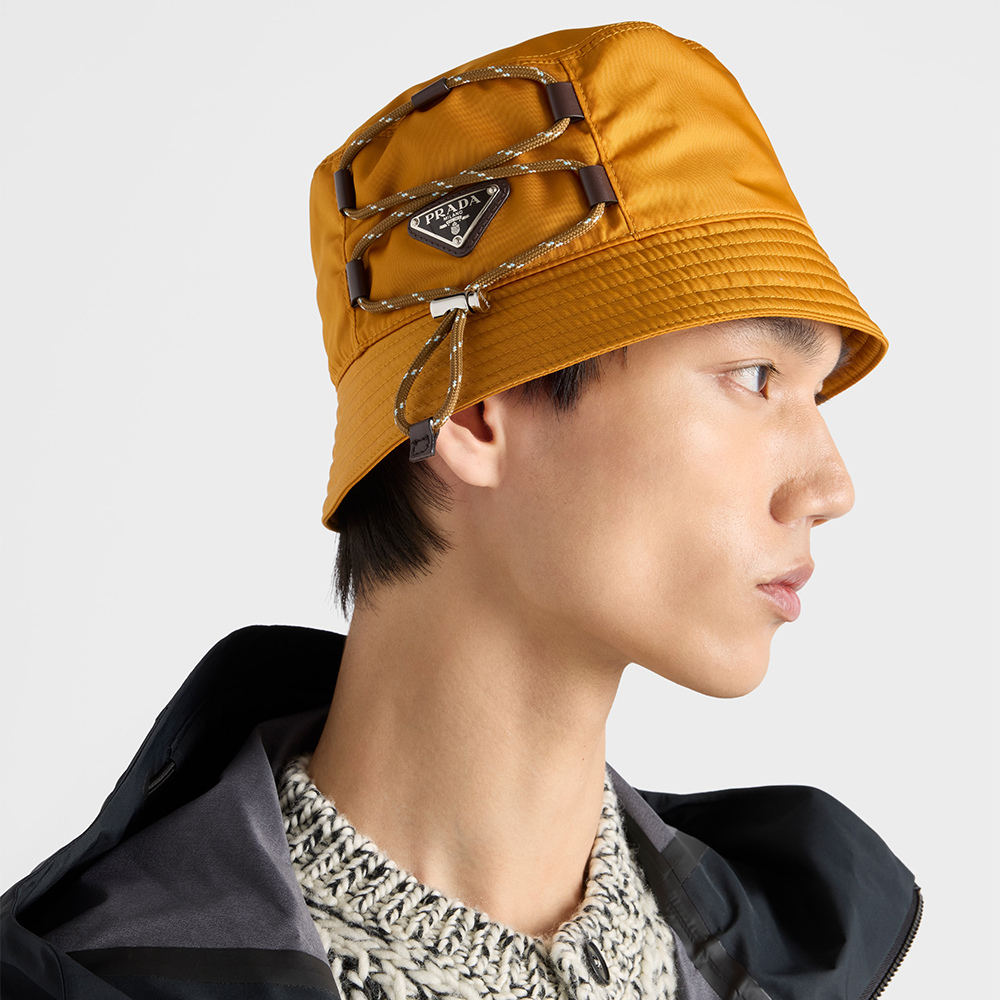 NIGO Prada Amber Prada Speedrock Re-nylon Bucket Hat #nigo336740