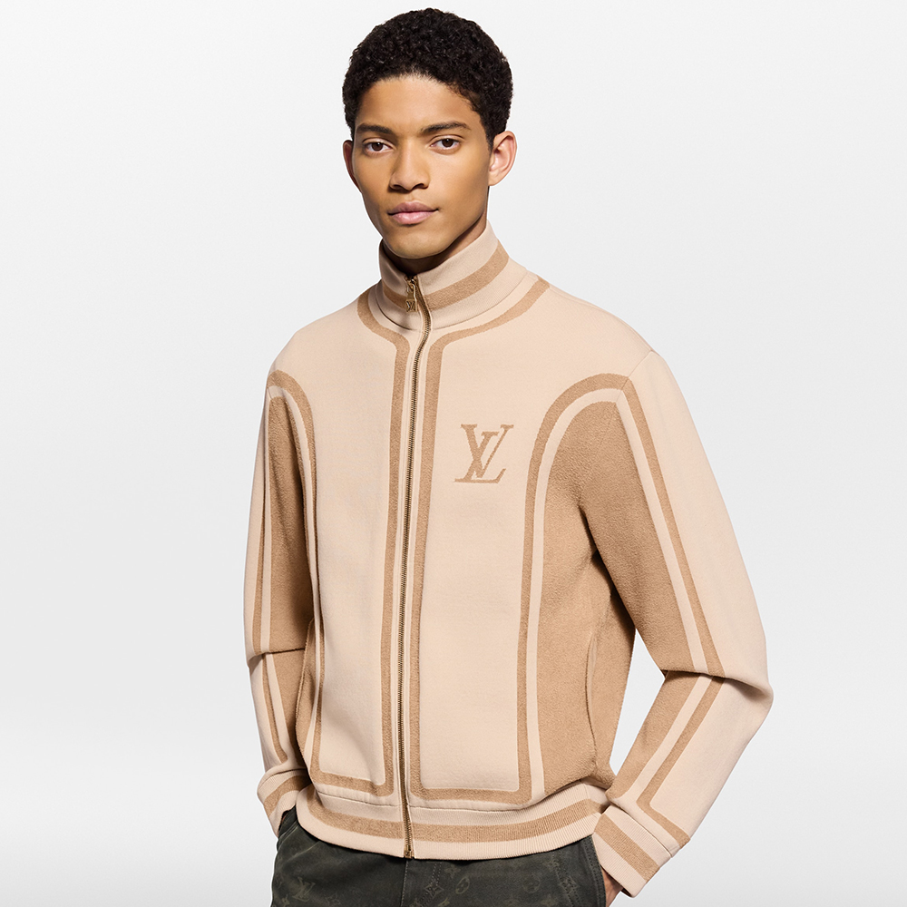 NIGO Louis Vuitton Knit Track Top 1AJBSH #nigo334940