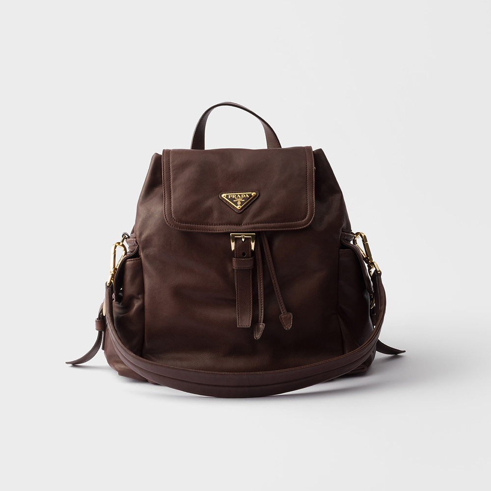 NIGO Prada Sienna Prada Explore Medium Nappa Leather Backpack #nigo336806