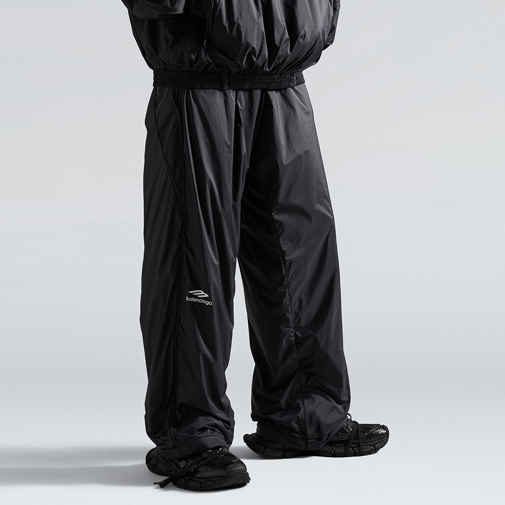 NIGO Balenciaga Men's 3b Sports Icon Ski Tracksuit Pants in Black #nigo336943