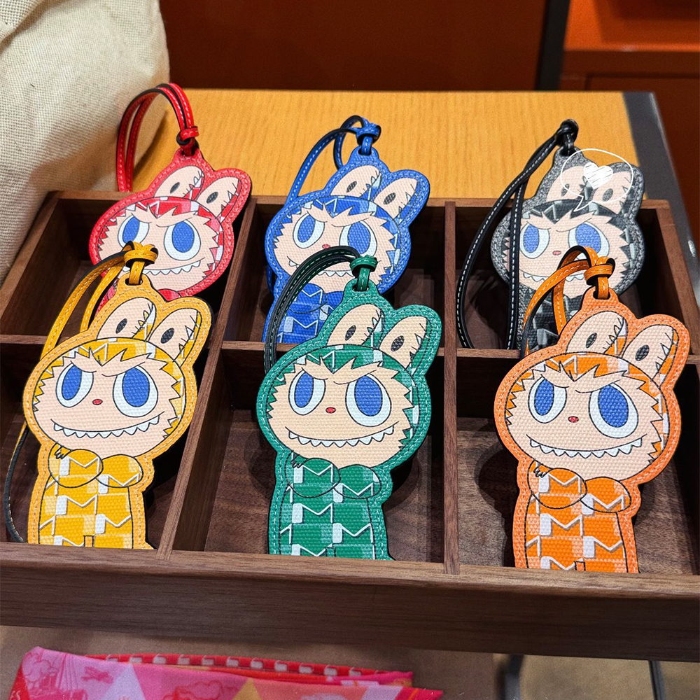 NIGO Moynat x Kasing Lung The Monsters Labubu Bag Charm Leather #nigo336922