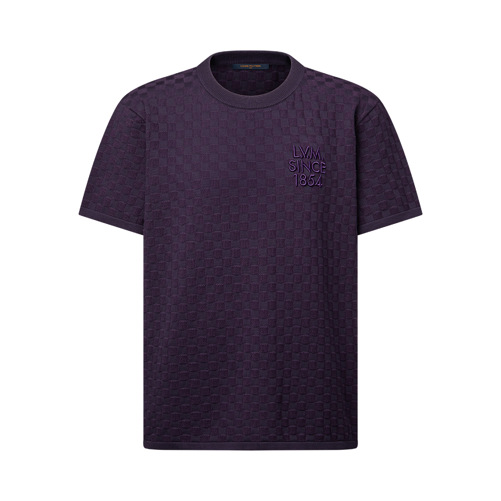 NIGO Louis Vuitton Damier Jacquard Short-Sleeved Crewneck #nigo337091