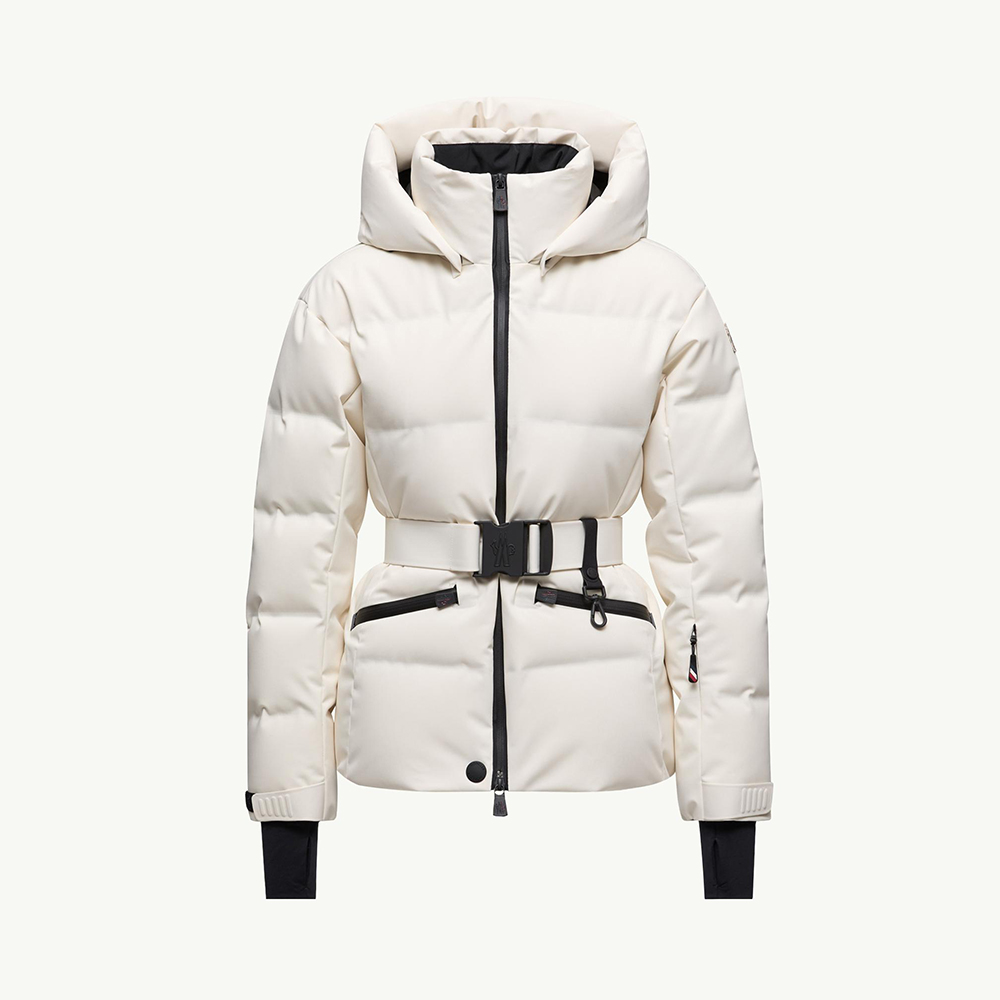 NIGO Moncler White Tolima Hooded Insulated Ski Jacket Short Down Jackets #nigo337127