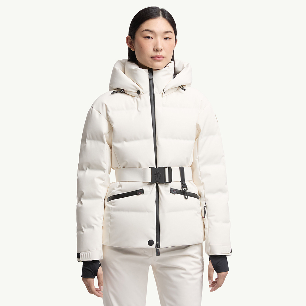 NIGO Moncler White Tolima Hooded Insulated Ski Jacket Short Down Jackets #nigo337127