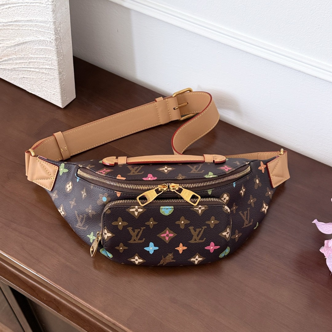 NIGO Louis Vuitton Bumbag Chocolate Craggy Monogram #nigo337172