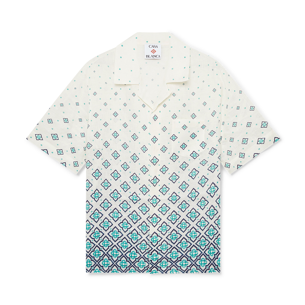 NIGO Casablanca Gradient Monogram Linen Shirt Shorts #nigo337182