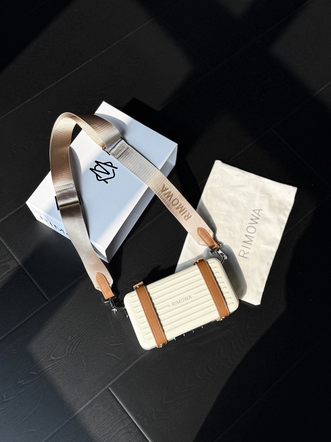 NIGO RIMOWA Personal Aluminum Cross Body Bag #nigo337222