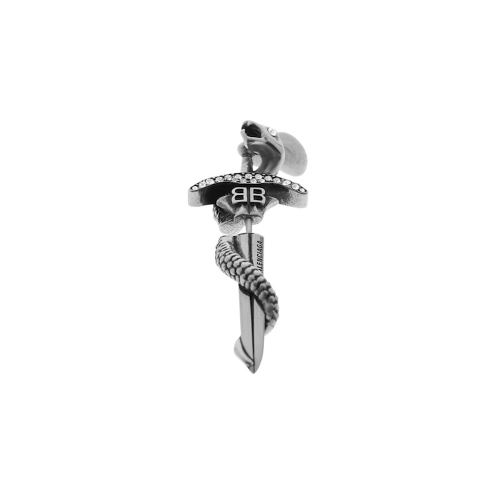 NIGO Balenciaga Goth Snake Earring in Antique #nigo337227