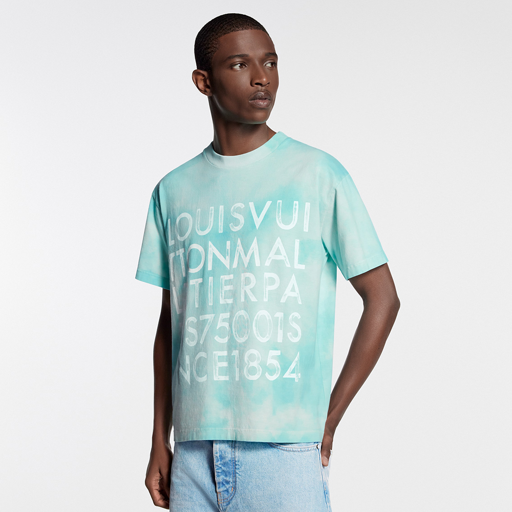 NIGO Louis Vuitton Tie-Dye Printed T-Shirt #nigo337261