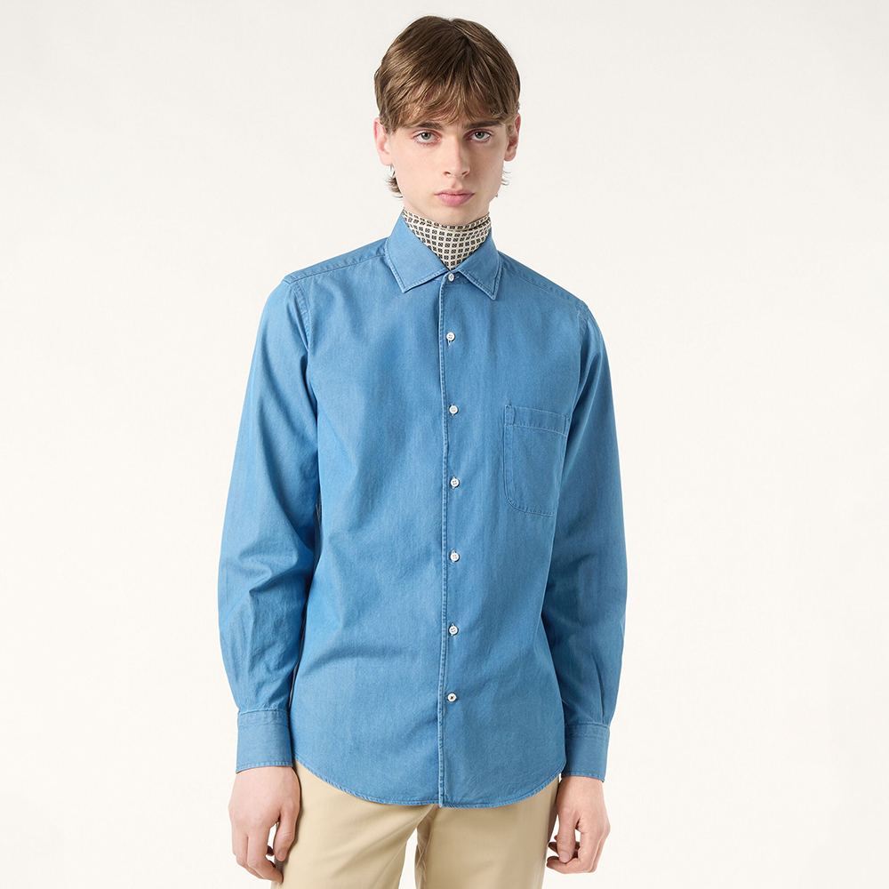 NIGO Loro Piana Top-quality Version André Shirt Cotton Ultra Stone-Washed #nigo375405