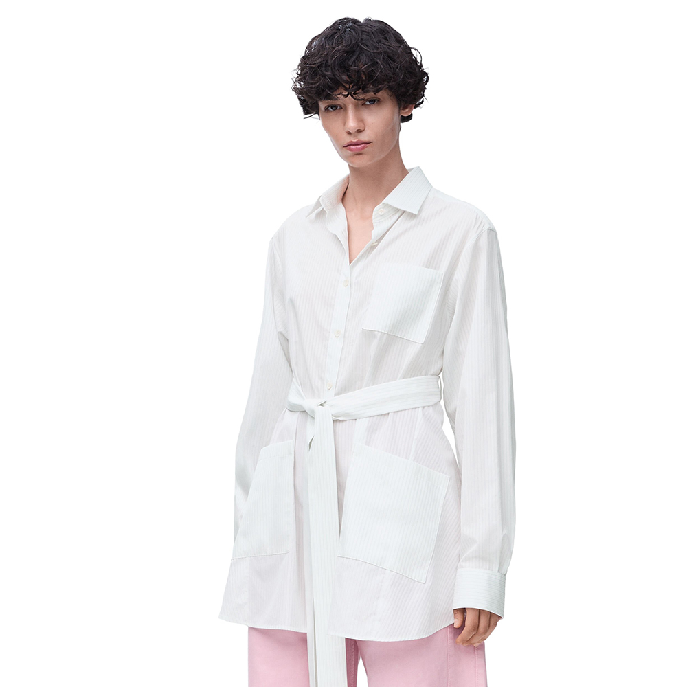 NIGO Loewe Belted Blouse in Cotton #nigo315560