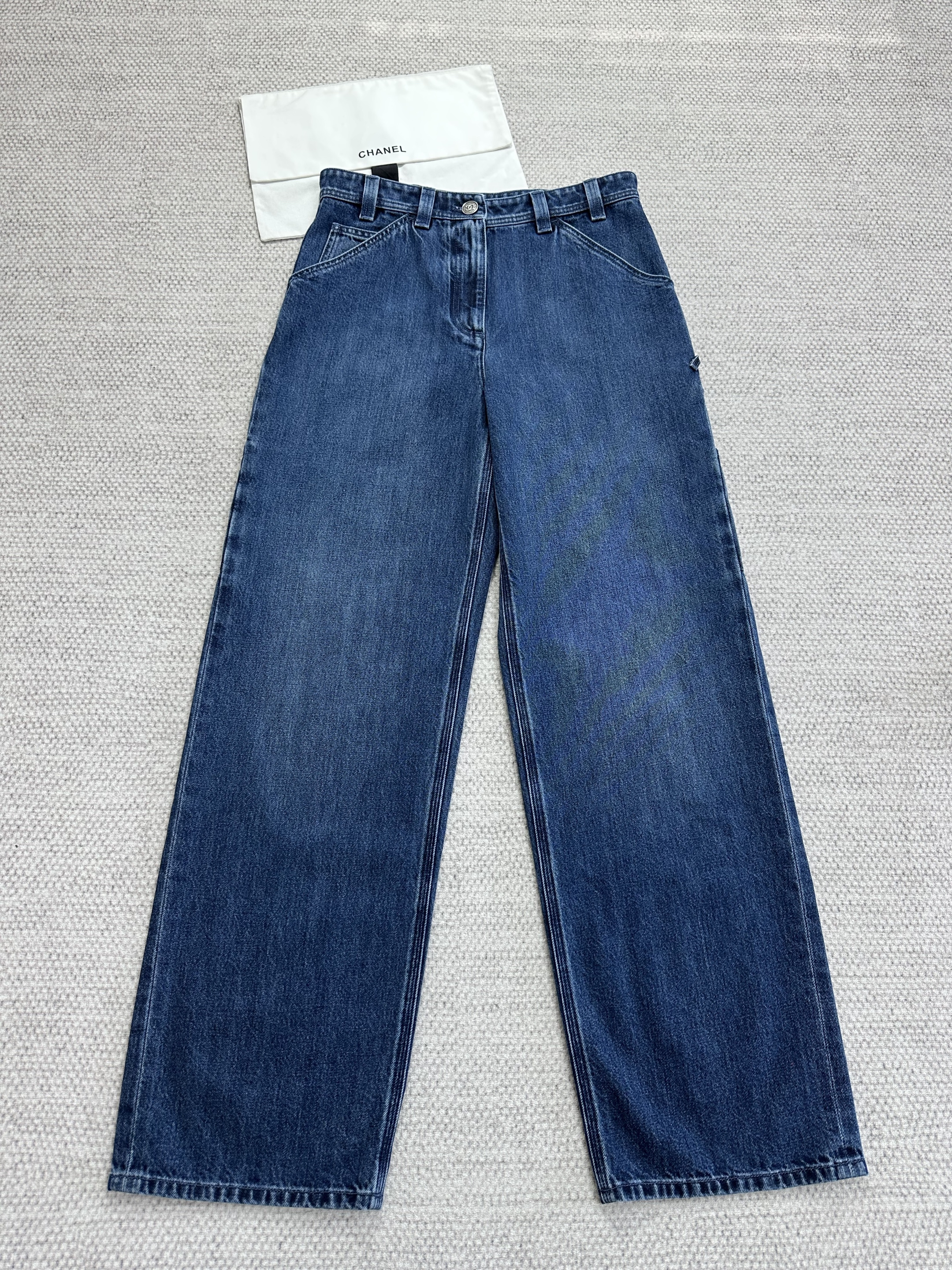 NIGO Chanel Top-quality Version Jeans Washed Denim #nigo375500
