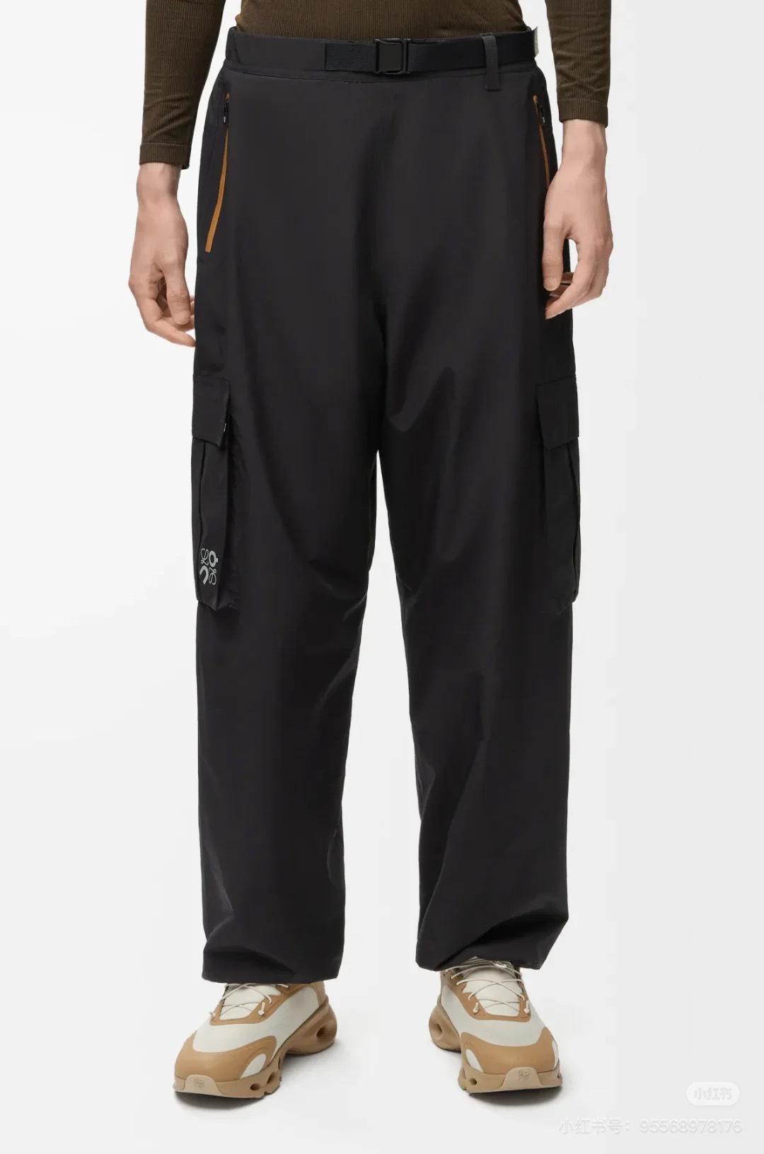 LOEWE Technical fabric cargo trousers #334656