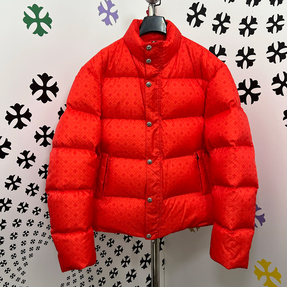 NIGO Chrome Hearts Red Goose Down Jacket #nigo375548