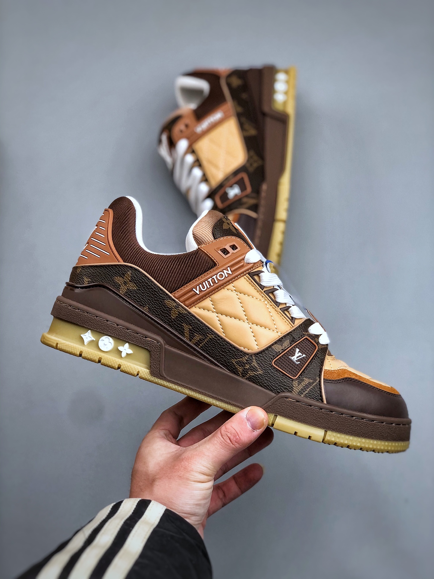 NIGO Louis Vuitton Trainer Paris-only Round-toe Lace-up Shoes 1A00LC #nigo375678