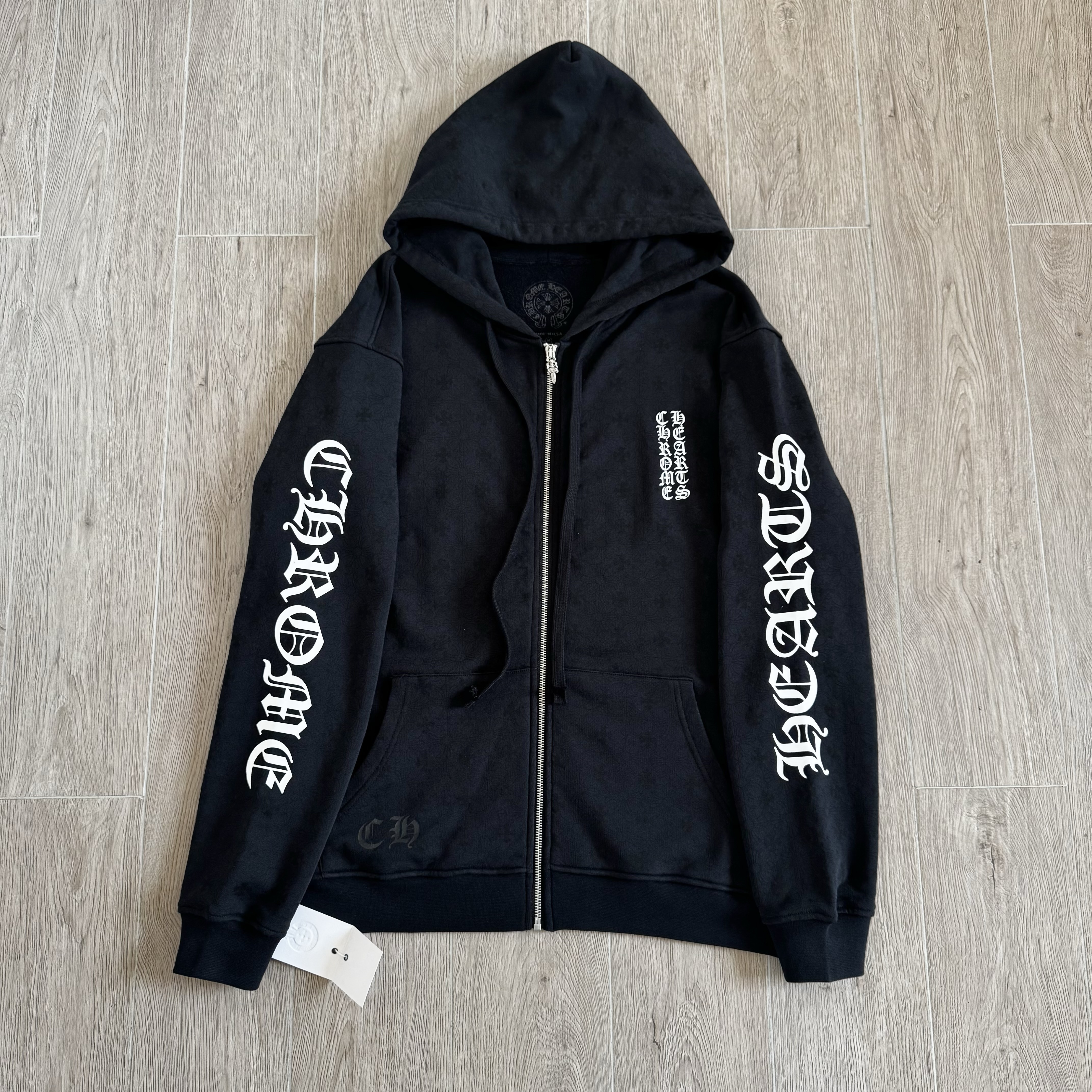 NIGO Chrome Hearts All Over Printed Dark Pattern Hooded Sweatshirt Pants #nigo375728 - 2