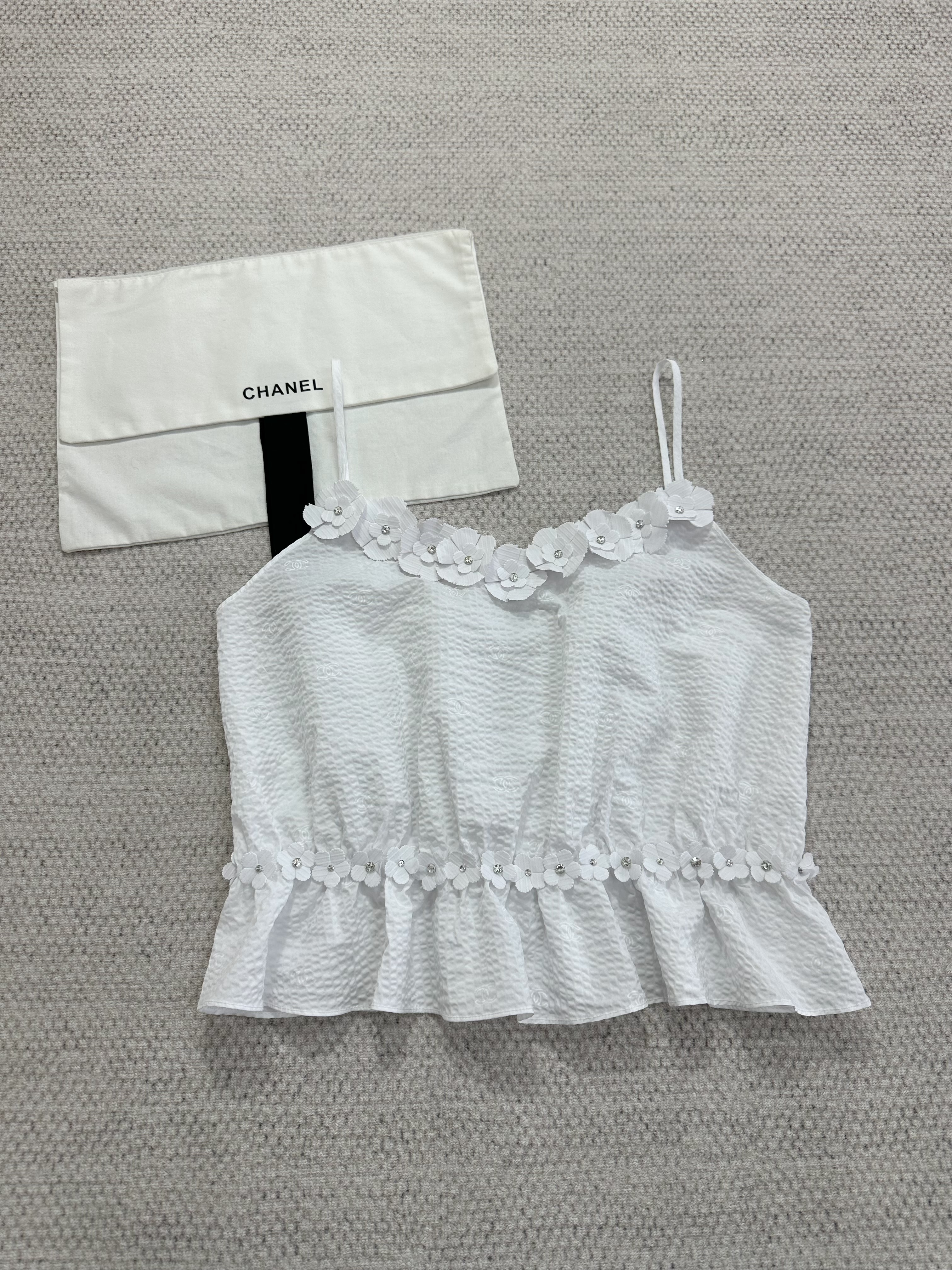 NIGO Chanel Top Embroidered Cotton White #nigo375690 - 2