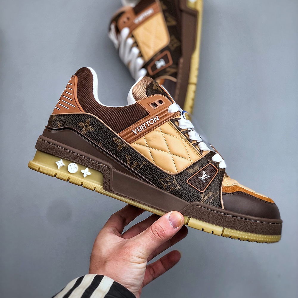 NIGO Louis Vuitton Trainer Paris-only Round-toe Lace-up Shoes 1A00LC #nigo375678