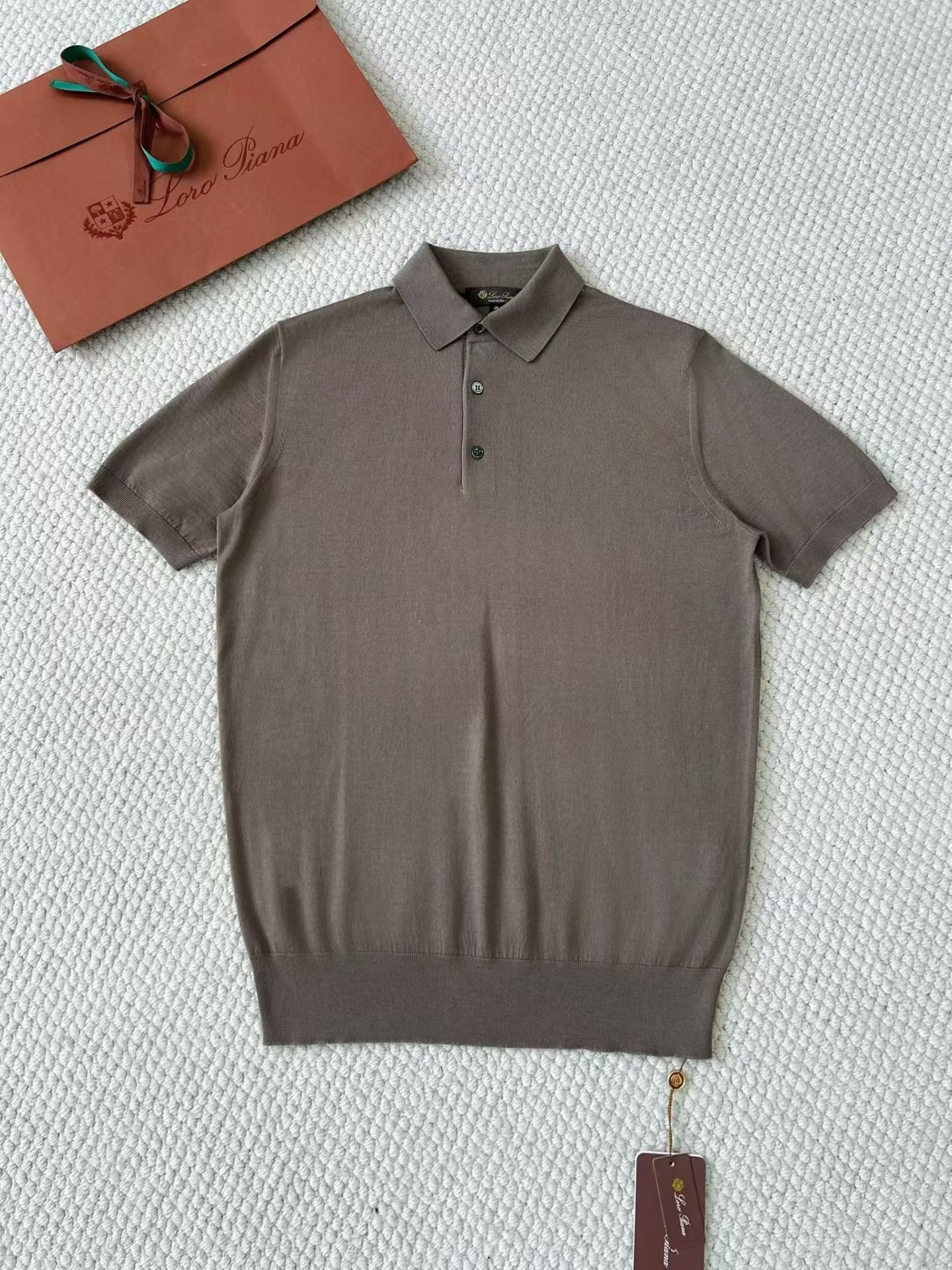 NIGO Loro Piana Men's Cashmere Polo #nigo375827 - 2