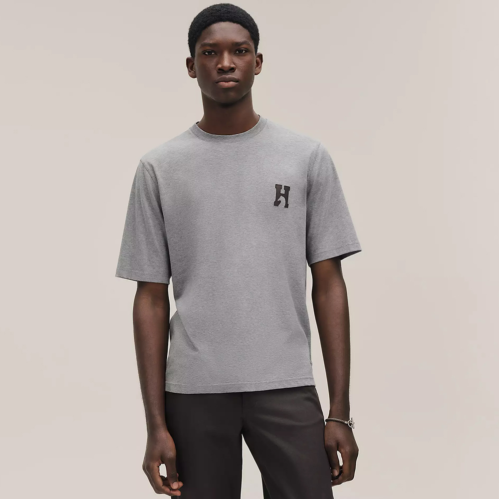 NIGO Hermès H Cheval T-shirt with Leather Detail #nigo375796