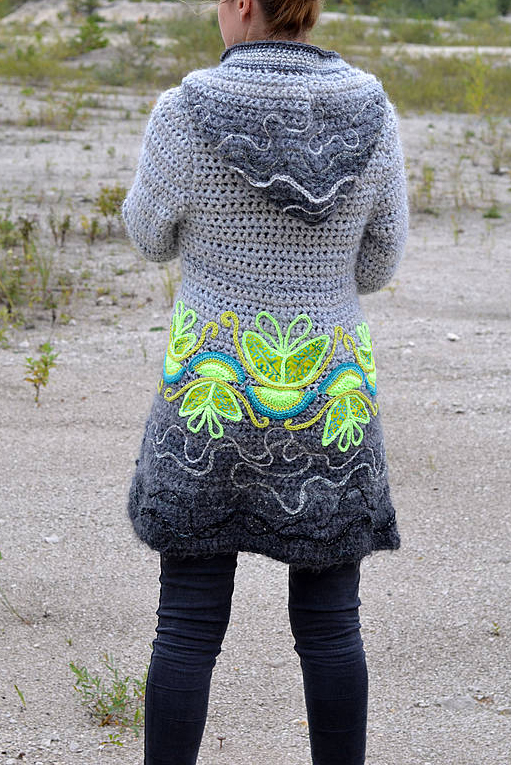 Women Long Sleeve Plus Size Shades Of Grey Outwear