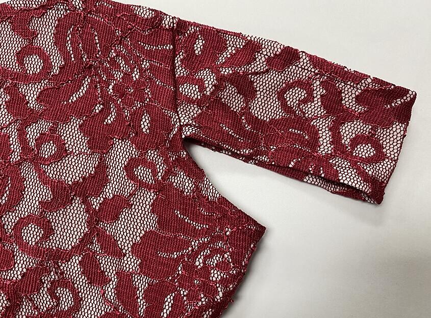 Women's Plus Size Party Dress Solid Color Off Shoulder Lace Short Sleeve Winter Spring Vintage Sexy Prom Dress Maxi long Dress Party Dress / Summer / Black Dress / Homecoming Dress