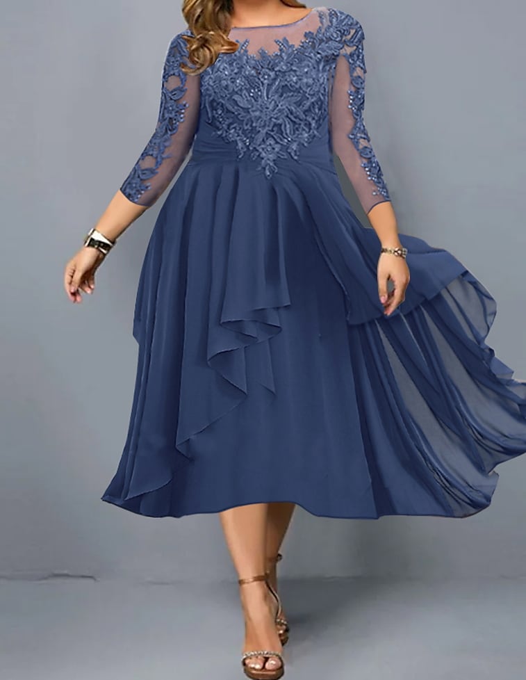 Women's Plus Size Curve Swing Dress