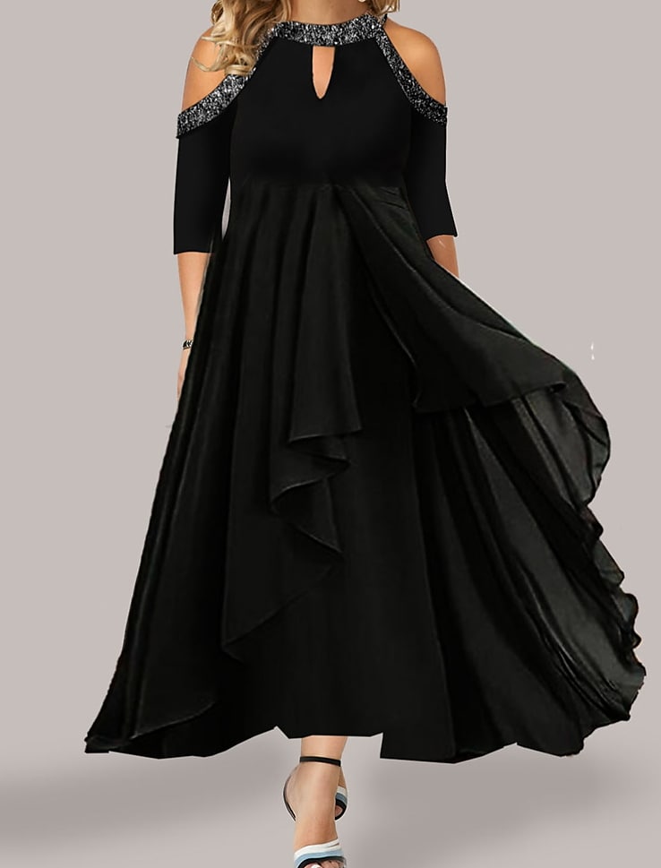 Women's Plus Size Curve A Line Dress