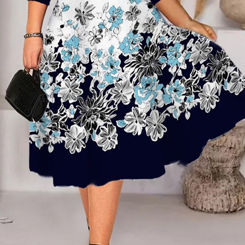 Women's Plus Size Curve A Line Dress