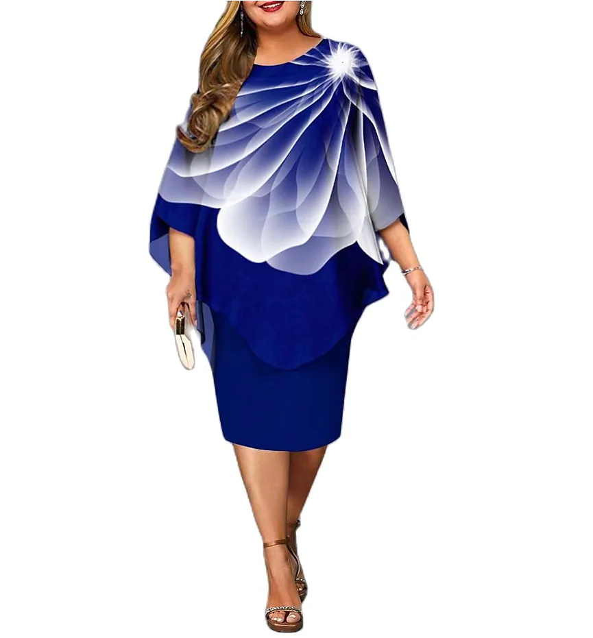 Women's Plus Size A Line Dress