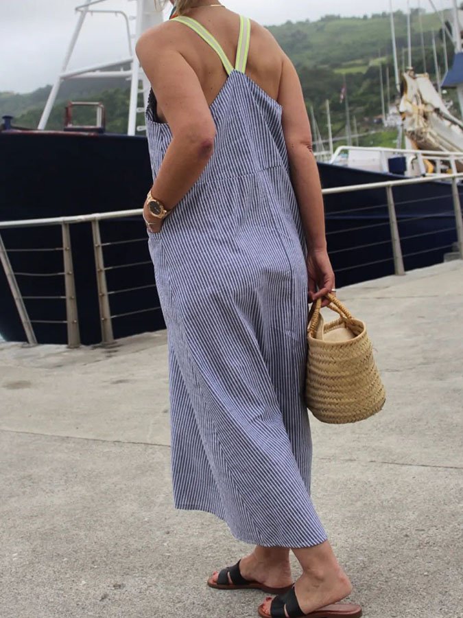 Casual Loose Sleeveless Slip Dress