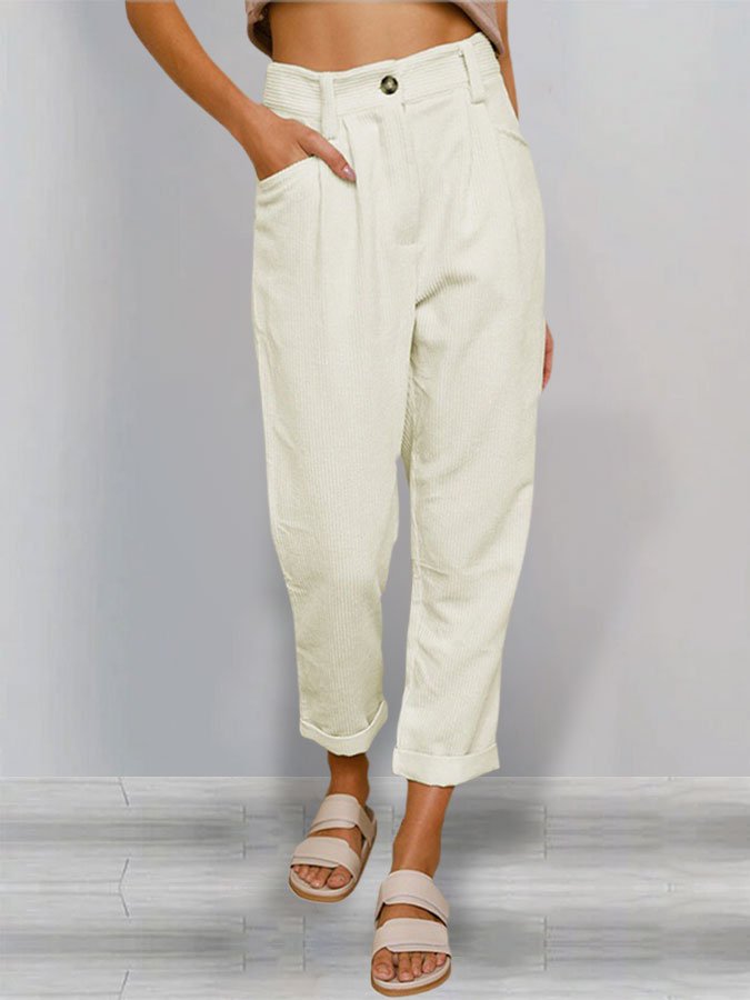 Women's Corduroy Casual Pants