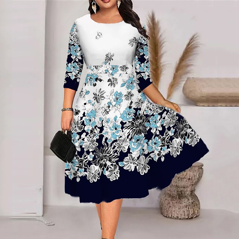 Women's Plus Size Curve A Line Dress