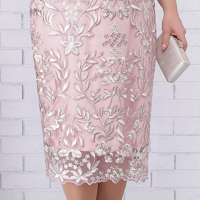 Women's Plus Size A Line Dress Midi Dress