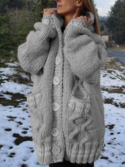 Casual Hoodie Sweater coat