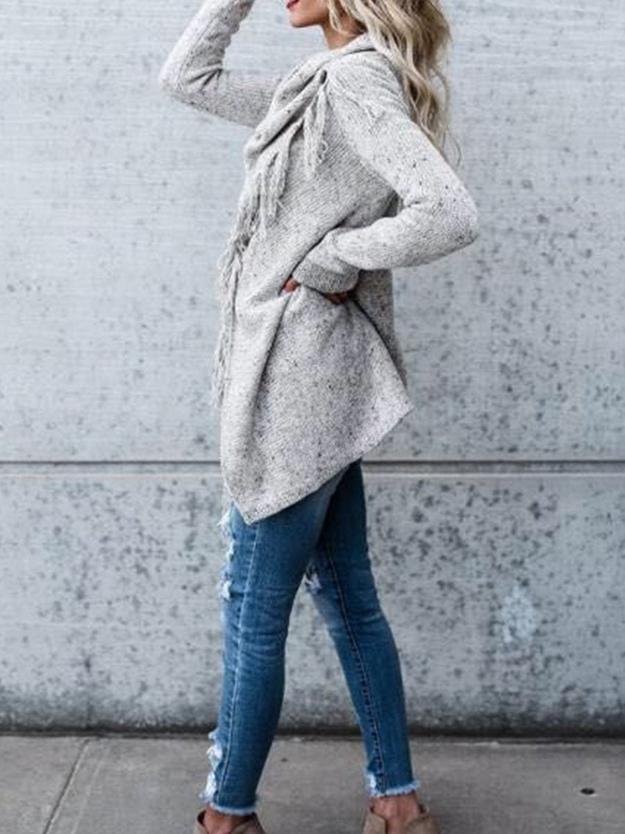 Fashion Slim Fit Irregular Sweater