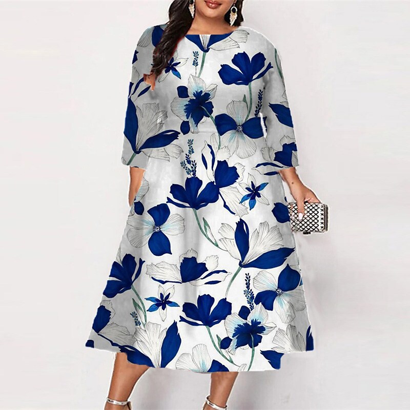 Women's Plus Size Curve A Line Dress