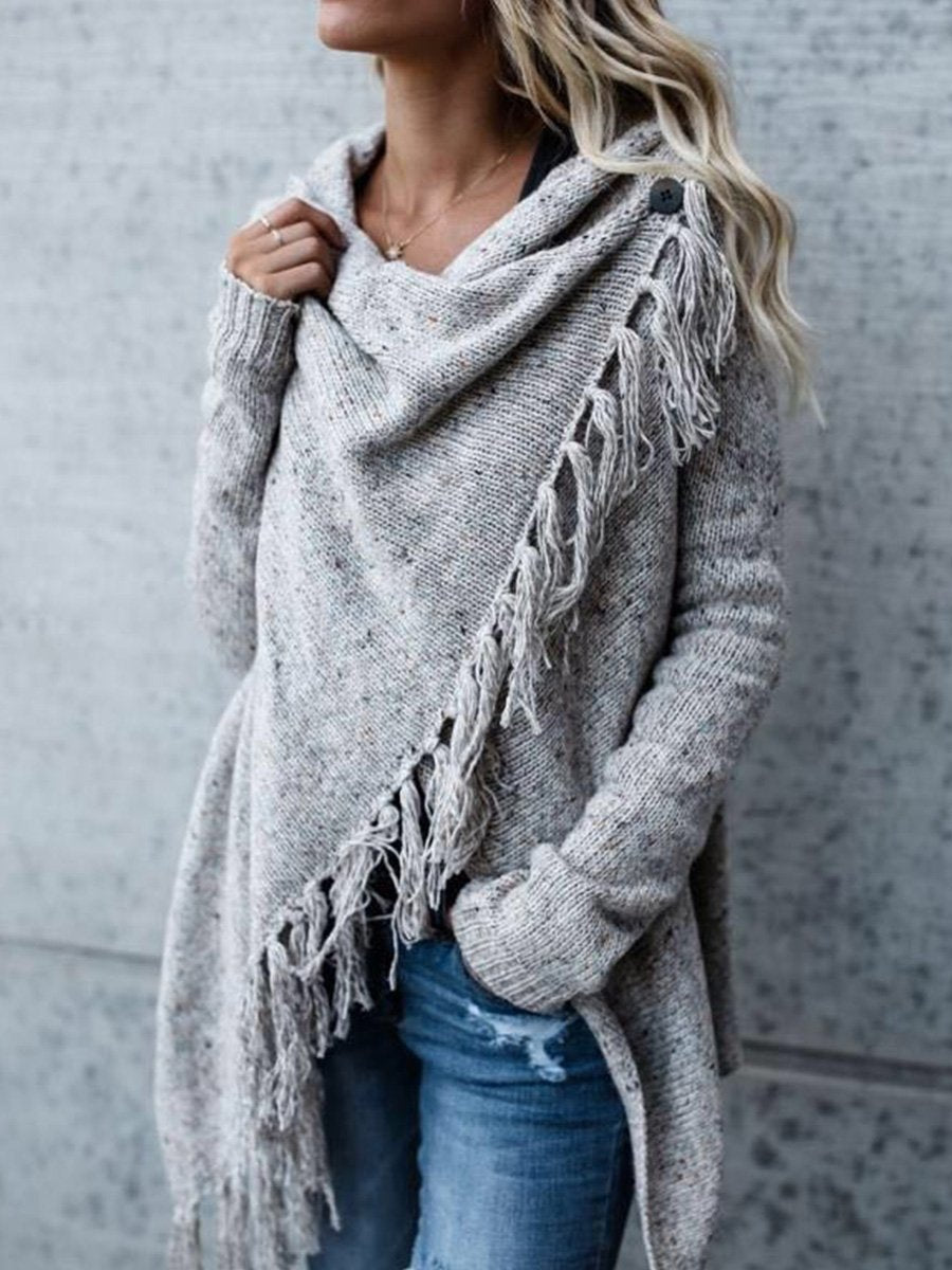 Fashion Slim Fit Irregular Sweater