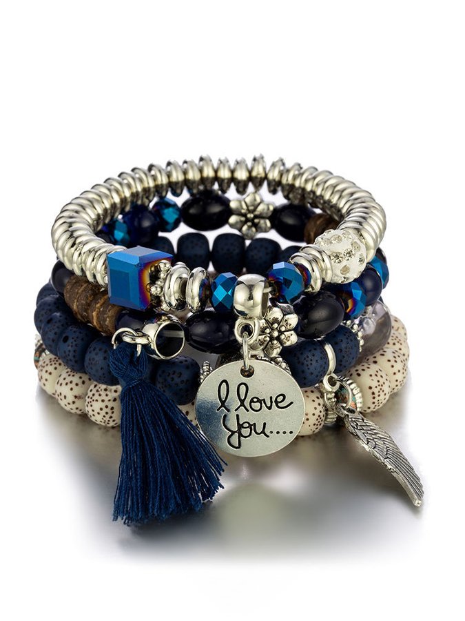 Women's Bohemian Multilayer Beaded Bracelet