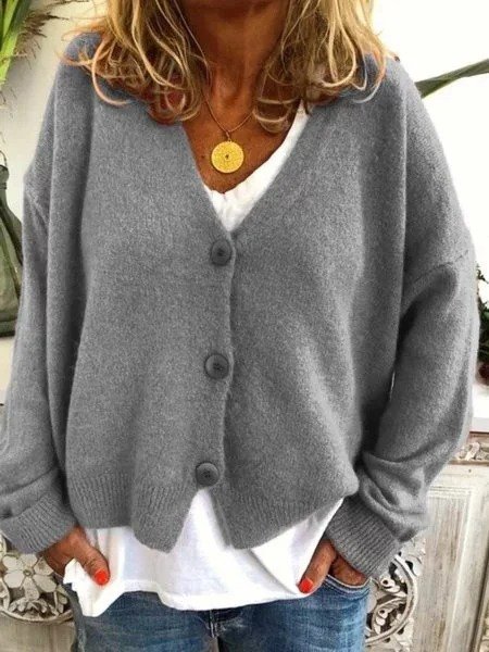 Casual Long Sleeve Cardigans