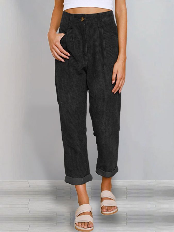 Women's Corduroy Casual Pants