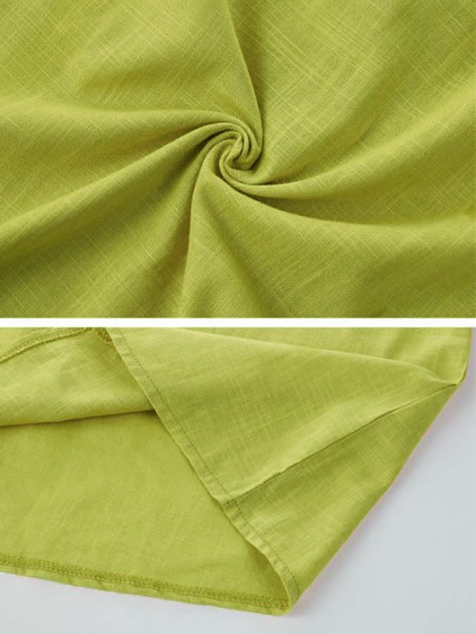 women's v-neck button sleeveless dress