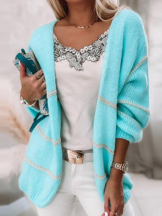 Casual Holiday Long Sleeve Cardigan Sweater Cardigans