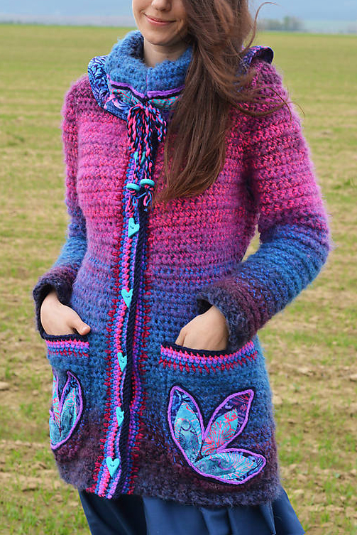 Women Long Sleeve Butterfly Plus Size Outwear - [Last 98 pcs Left]