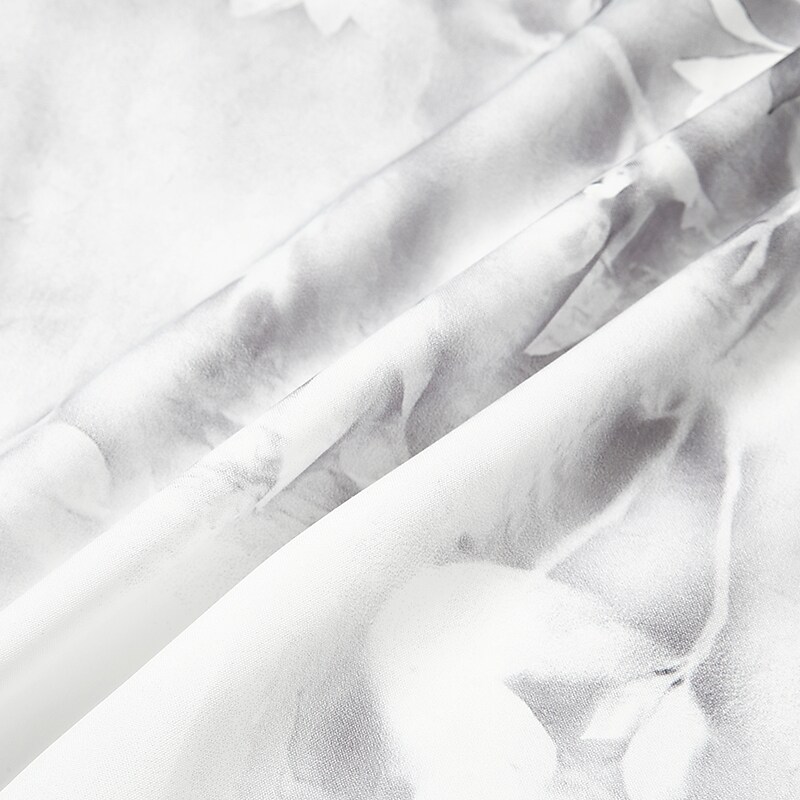 Women's Dress Set Two Piece Dress Midi Dress Green Blue Purple Pink White Long Sleeve Floral Ruched Print Fall Spring Crew Neck Elegant Casual Classic Fall Dress 2022 S M L XL XXL 3XL / Winter Dress