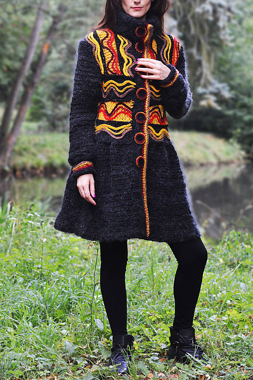 Women Long Sleeve Outwear - Black